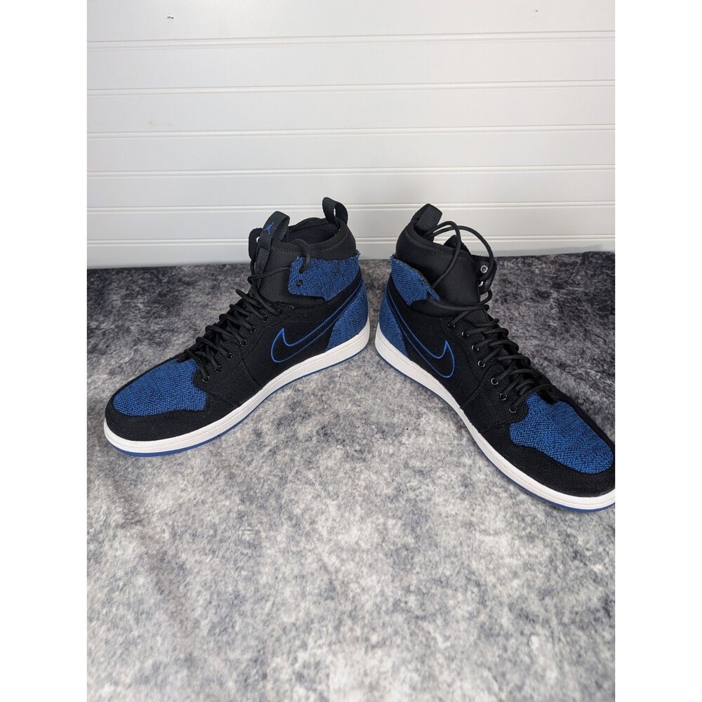 Nike Air Jordan 1 Retro Ultra High Black Blue Size 11.5 844700-007 - Picture 5 of 7